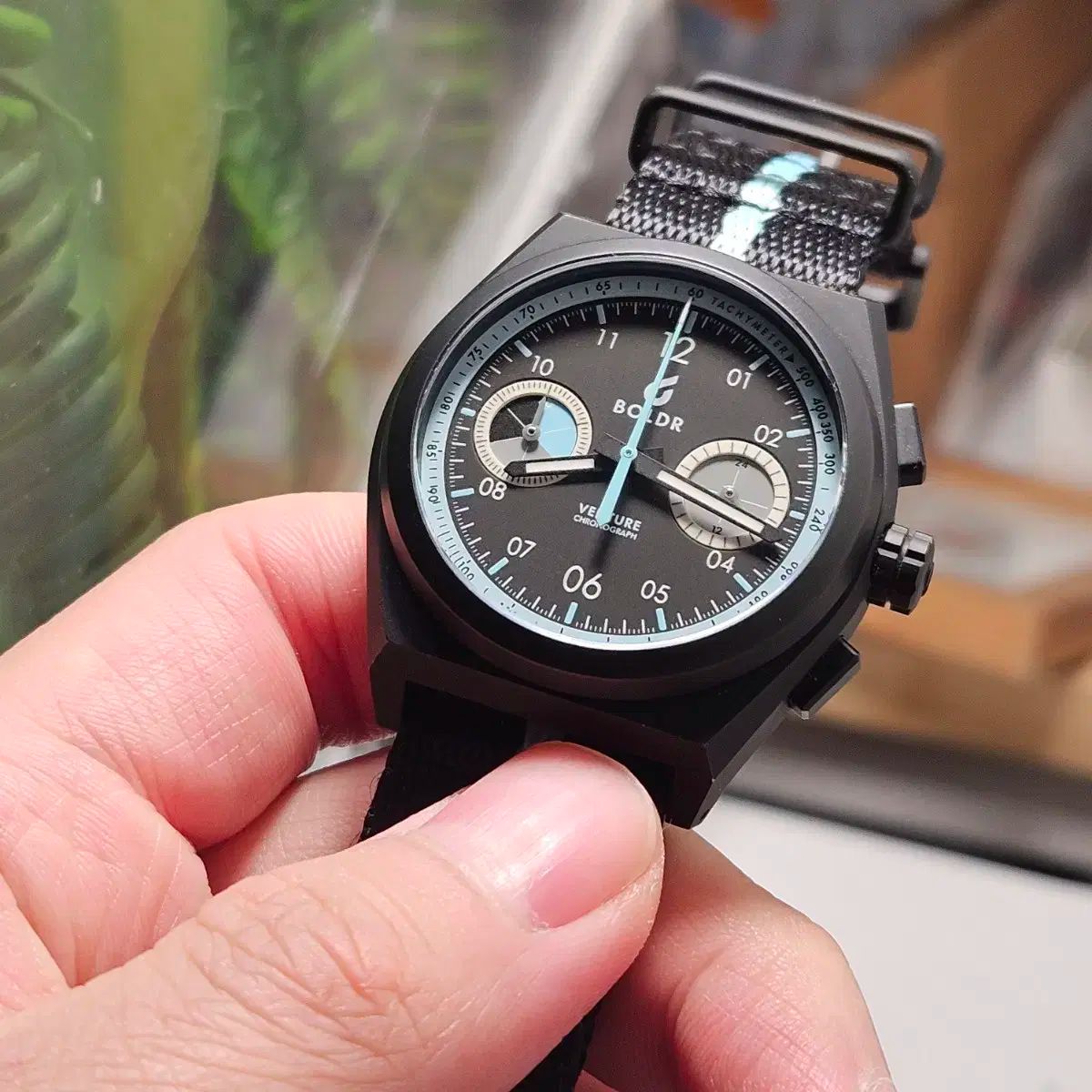 ボールダー ベンチ クロノグラフ 時計