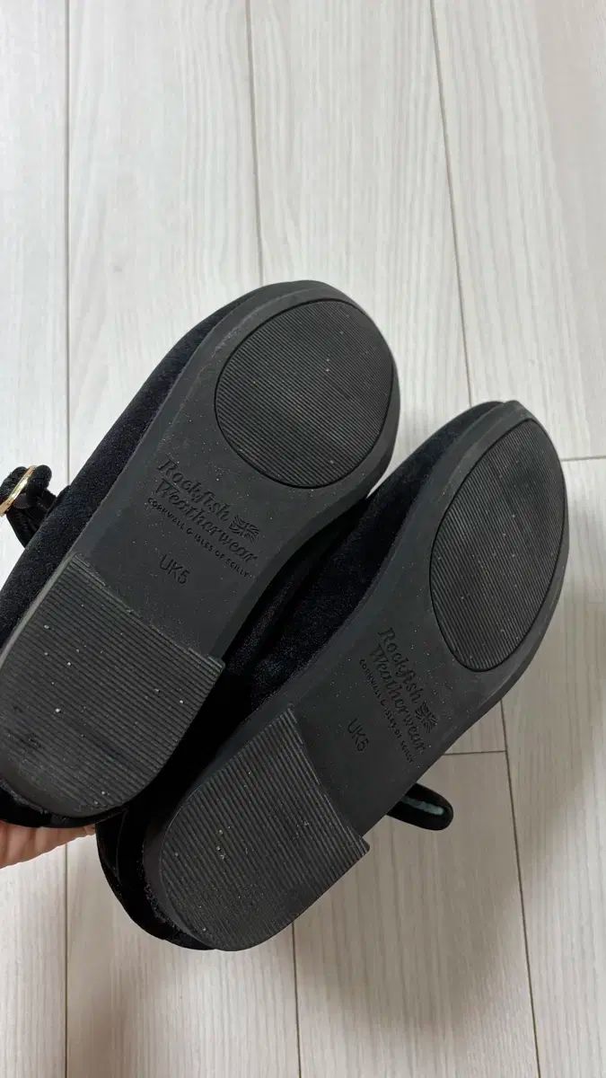 ロックフィッシュ メリージェーン オールブラック 245