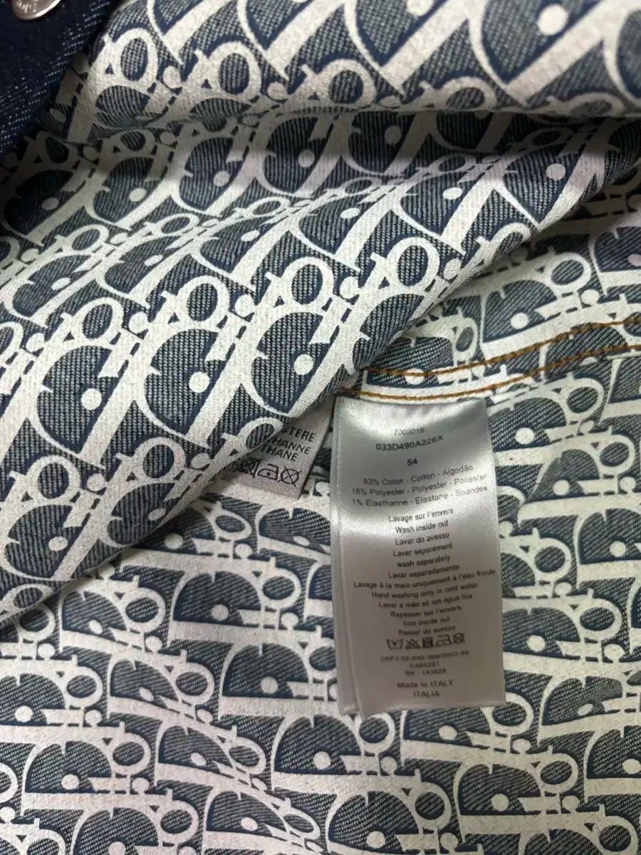 ディオール オブリーク デニム ジャケット