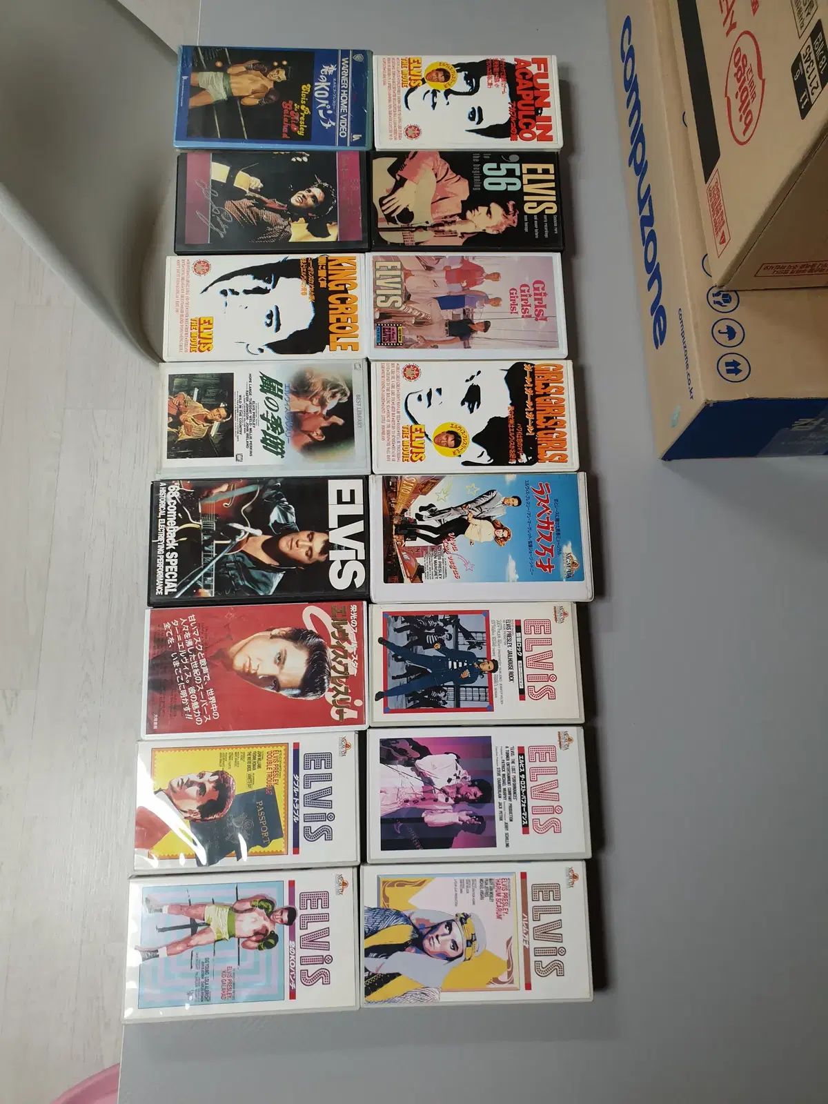 L V S プレスリー ビデオ 16 犬 VHS ビデオテープ