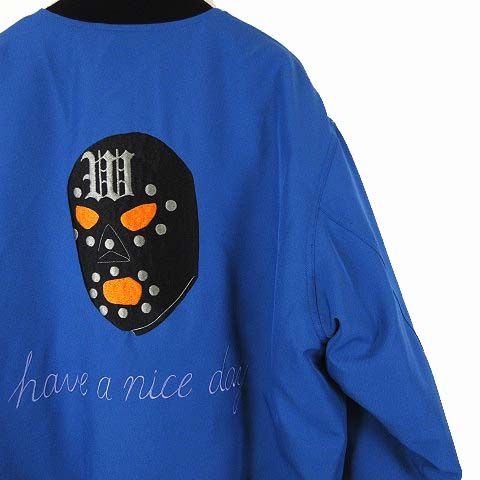 お*。様 WACKO MARIAワコマリア　スカジャケット　スカジャン　レア　百 ワコマリア「鬼スカル」をプリントしたスカジャン、56 タトゥー