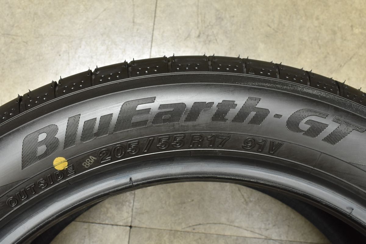  製 新車外し品 ヨコハマ ブルーアースGT AE 51 205 55 R 17 ノア ヴォクシー ステップワゴン アテンザ アクセラ 2シリーズ Aクラス 17インチ サマータイヤ ノーマルタイヤ