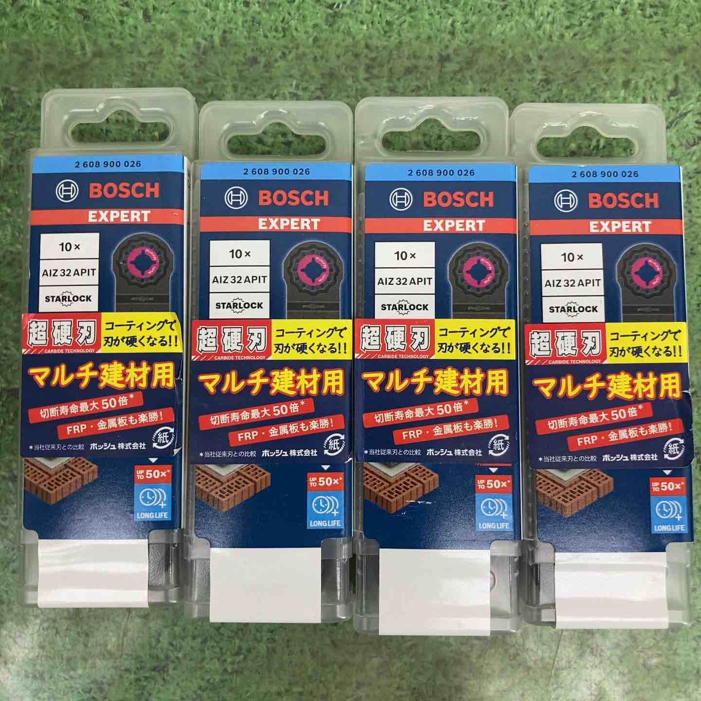 なセット品 ボッシュ BOSCH マルチツールブレードスターロック AIZ32APIT 10 10本入り 4個セット 町田店