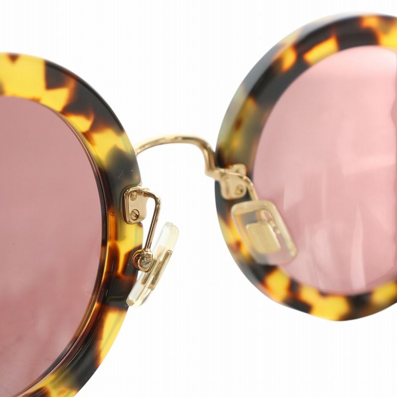 ミュウミュウ miumiu 眼鏡 サングラス メタルフレーム カラーレンズ