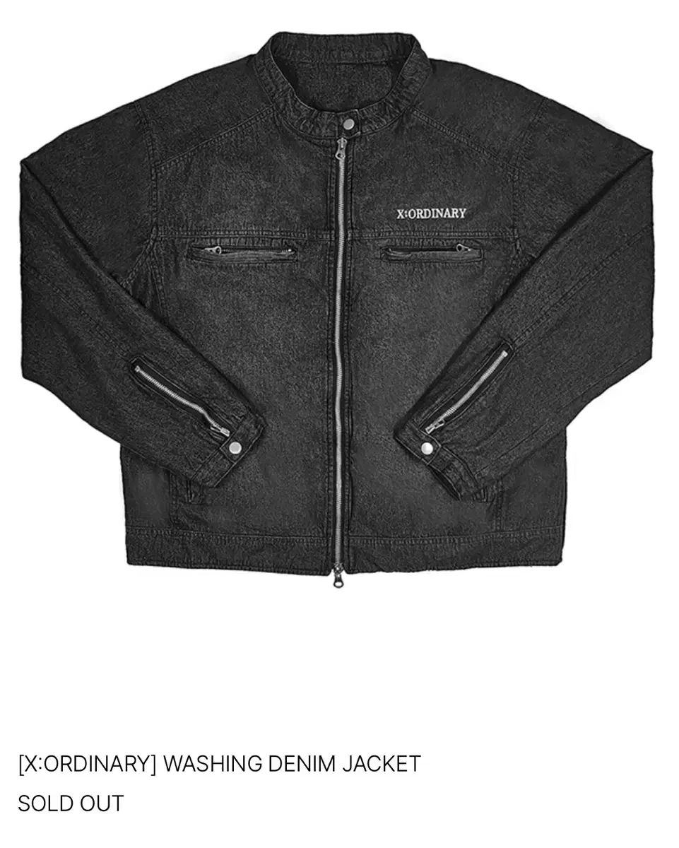 F X ORDINARY エックスオーディナリー ウォッシュ デニム ジャケット