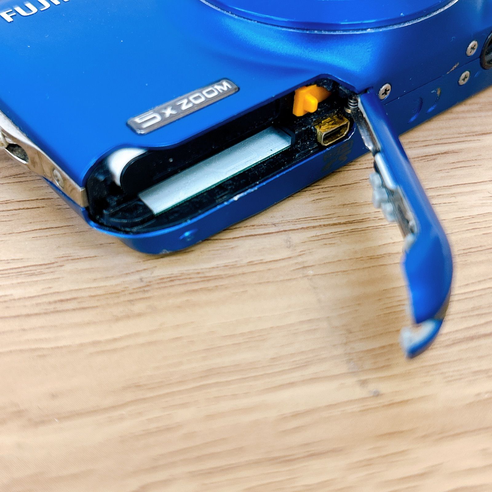 ☆【通電確認済】FUJIFILM FinePix JX400 ブルー【カメラ】【1