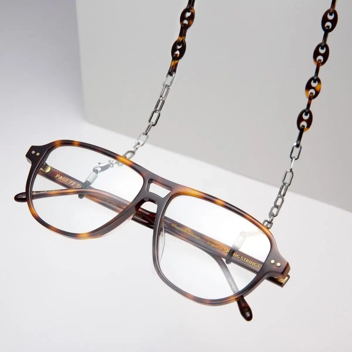 スプリングシャーリングス メガネチェーン LINE ヒョウ柄 レオパード