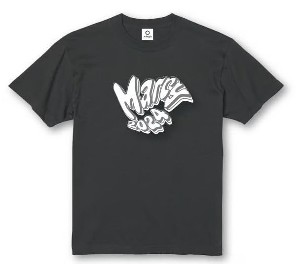 MARCY マルシィ 2025 夏フェス Tシャツ プリントTシャツ スミ M
