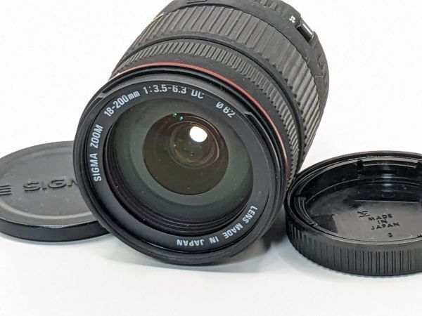 SIGMA Zoom18-200mm f/3.5-6.3 DC ズームレンズ Amazon.co.jp: SIGMA