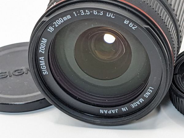 ☆極上品☆ シグマ SIGMA ZOOM 18-200mm F3.5-6.3 DC for Canon