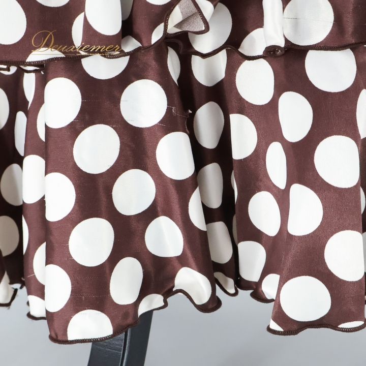 ソニアジョーンズフラメンコドレス 2ピース白黒水玉スカート白アンダースカート付き Sonia Johnes | フラメンコ衣装のソニア・ジョーンズ 公式ブランド