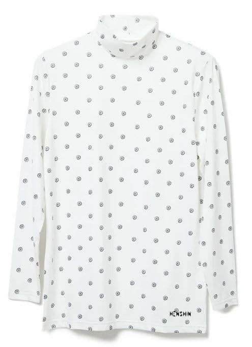 米津玄師 Kenshi Yonezu よねづけんし グッズ シャツ 長袖 ハイネック ボタン柄 インナーシャツ XL