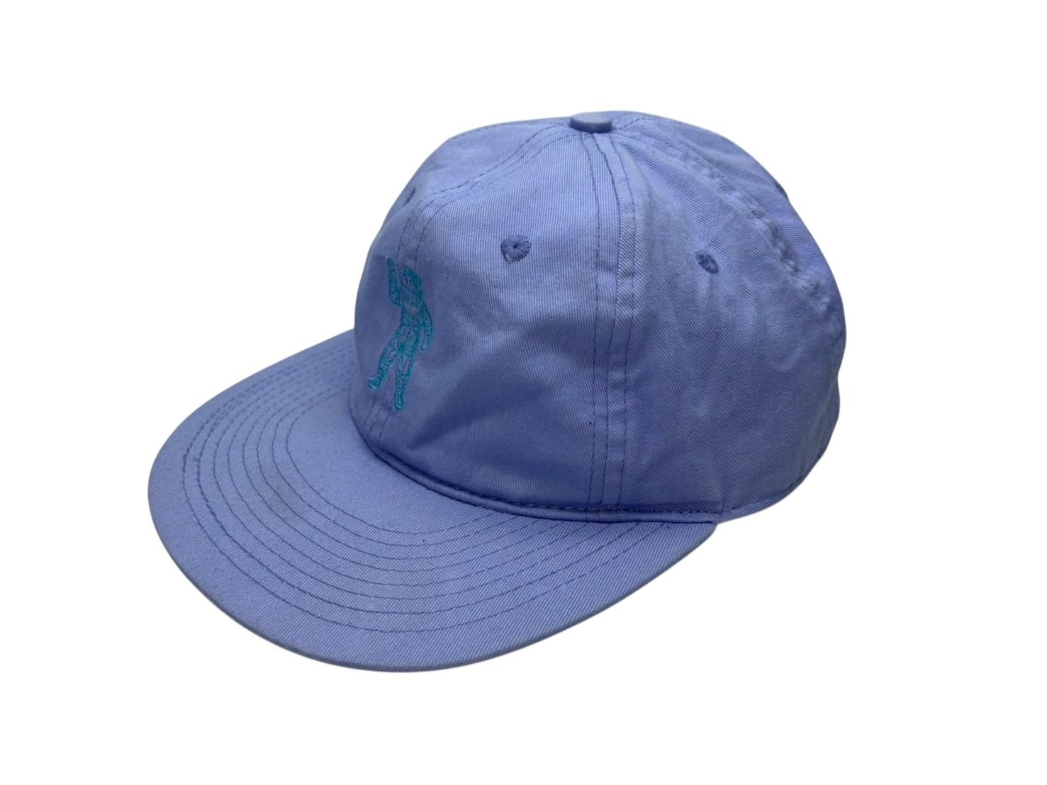 BILLIONAIREBOYSCLUB ビリオネアボーイズクラブ ベースボール キャップ フリーサイズ ブルー パープル ゴールド金具 アジャスター 4b008222