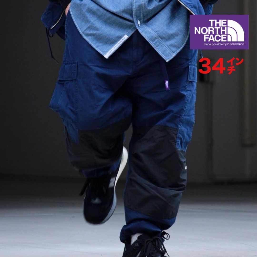 THE NORTH FACE PURPLE LABEL ナナミカ別注 Indigo Mountain Wind Pants