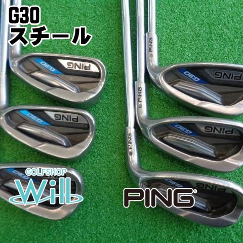 アイアンセット ピン G30 スチール 不明 27 9103