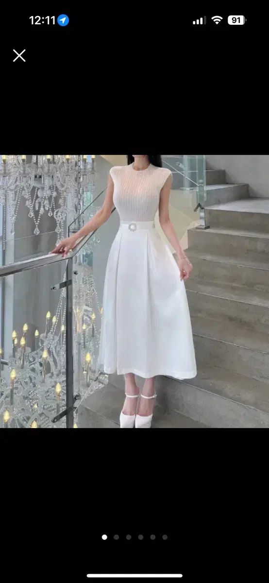 Uエルピン Premium シルク サークル キュービック ベルト フ Aライン ロング