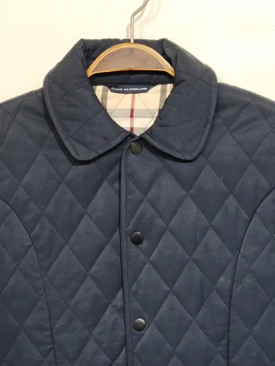 S BURBERRY バーバリー キルティングジャケット ネイビー キルティング アウター 裏地 ノヴァチェック