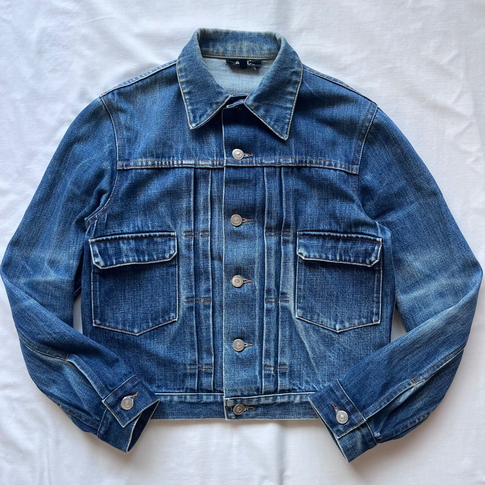 90s A.P.C. デニムジャケット EAST by WEST アーペーセー apc デニムジャケット 2ndタイプ イーストバイウエスト