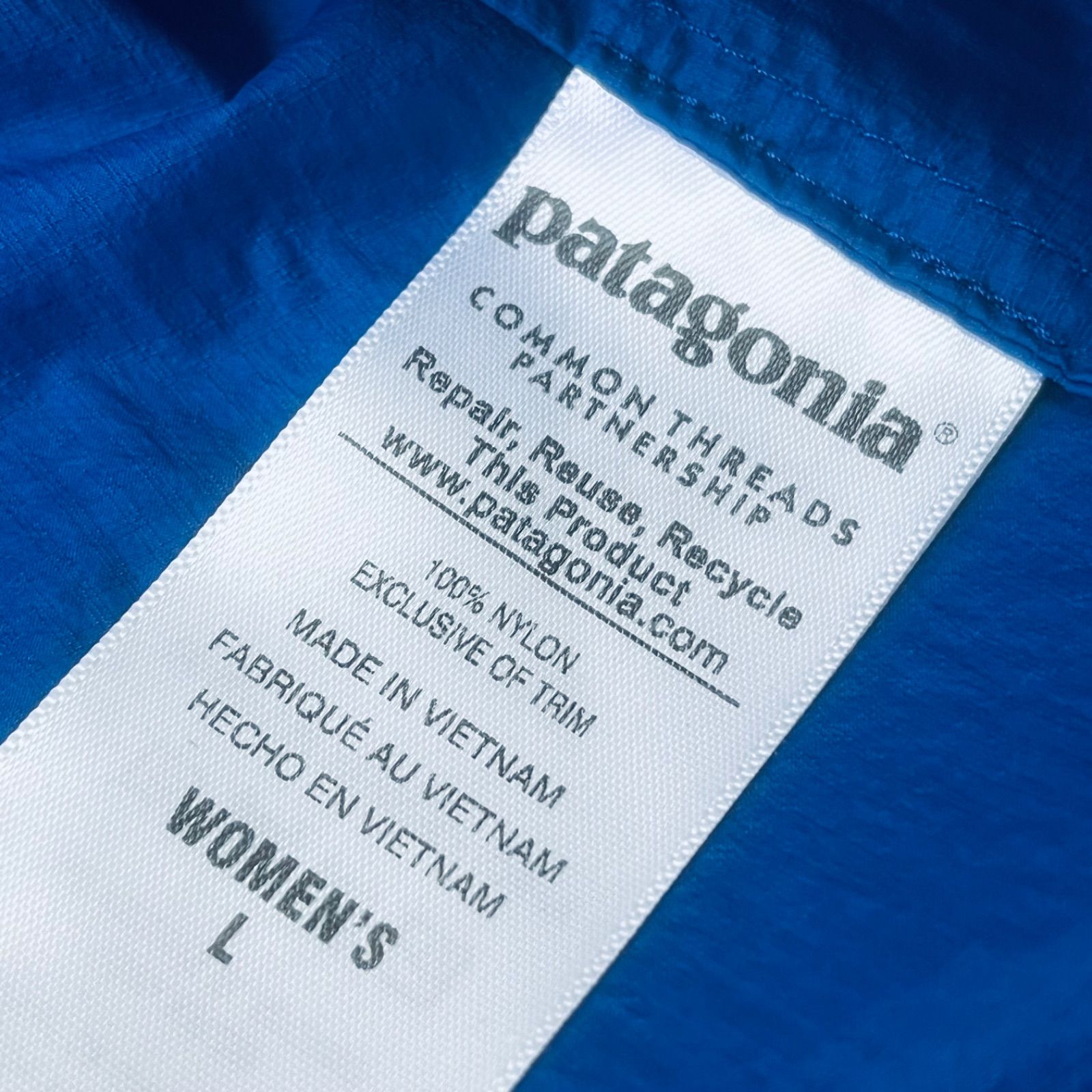 Patagonia ウィメンズ フーディニジャケット L ベトナム製 OLIVEOS_COM_TR