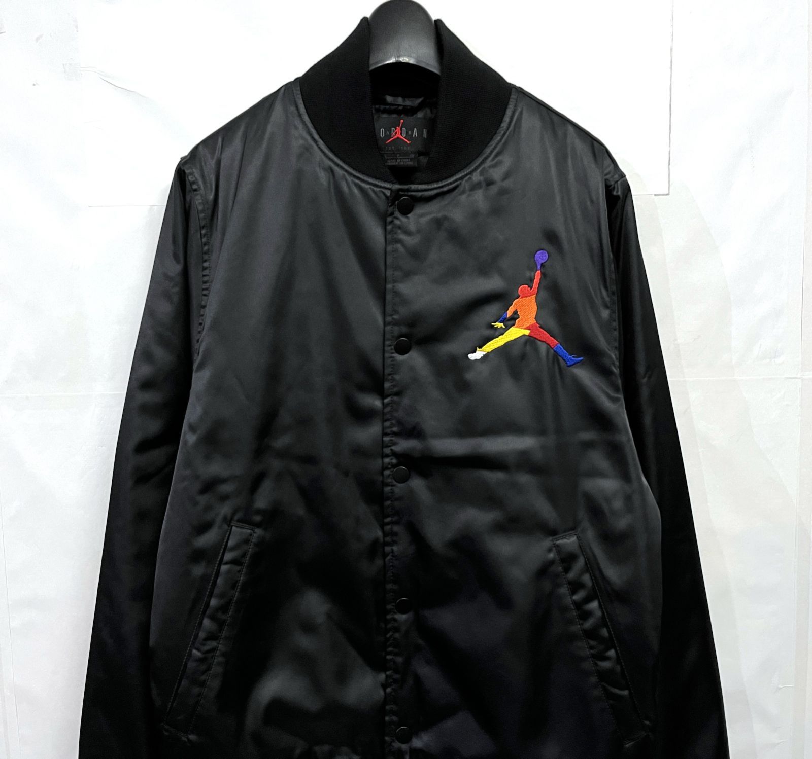 NIKE JORDAN BRAND｜ナイキ ジョーダンブランド varsity jacket サテン 