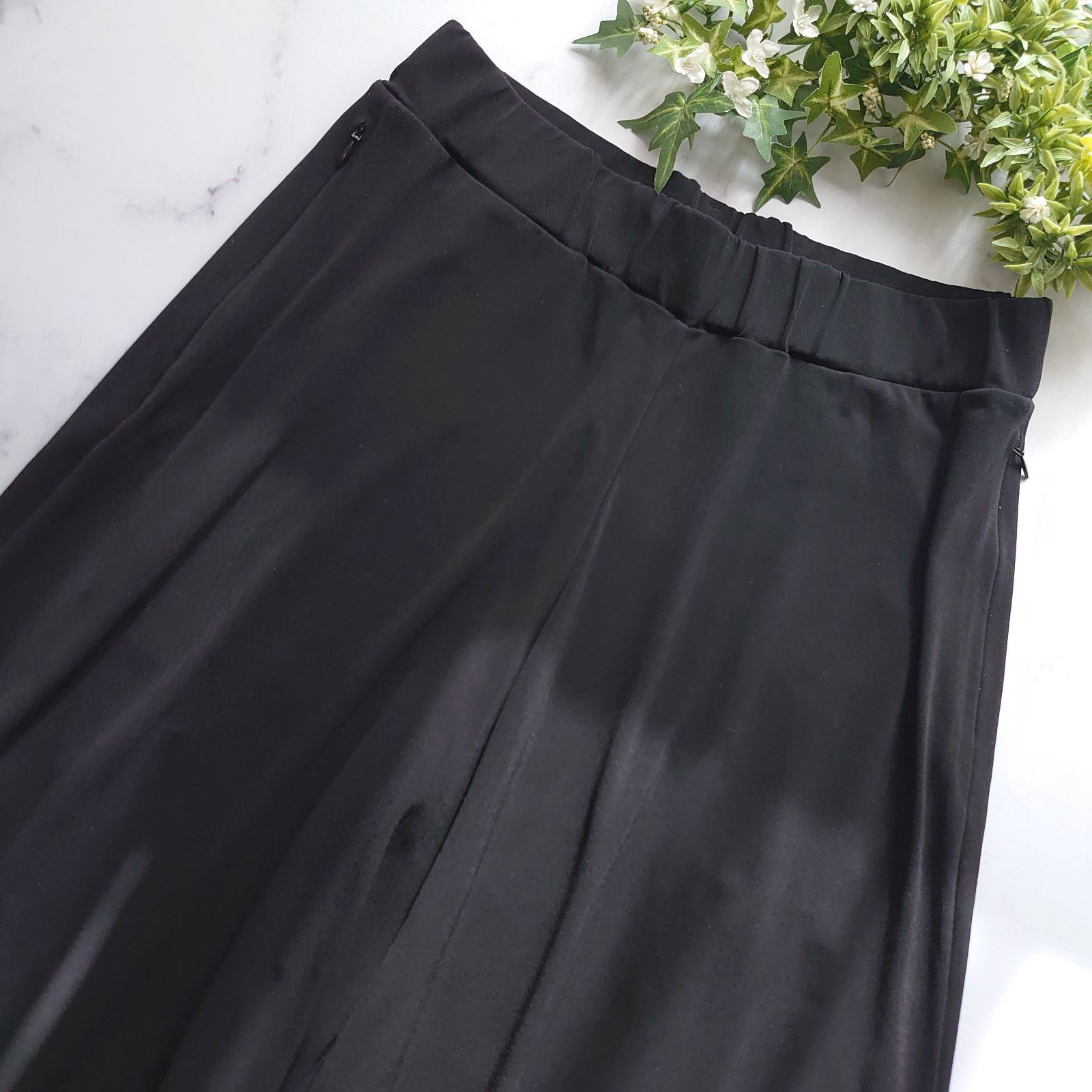 強さ 近年 デイジーリン ウォッシャブルオールデイパンツ ウエストゴム ストレッチ 黒