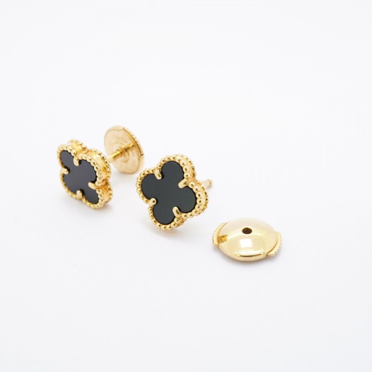 5job0077】ヴァンクリーフ＆アーペル ピアス スウィート アルハンブラ