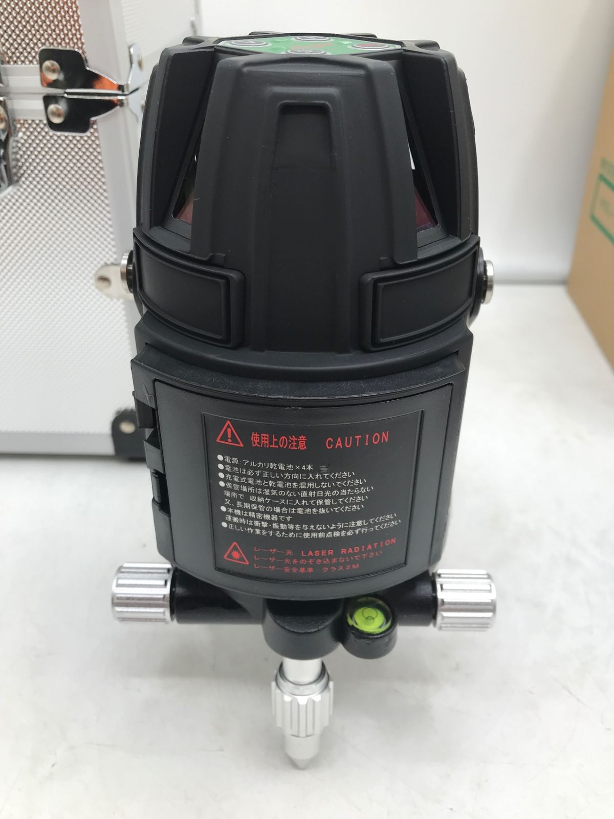 MIGHT マイティラインレーザー墨出し機 レーザー色グリーン MGL 411 GP エコツー M 02