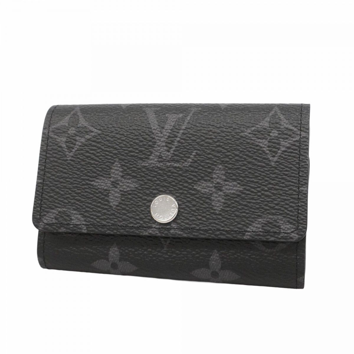 5oc1664 ルイヴィトン キーケース モノグラム エクリプス ミュルティクレ6 M82603 ブラック メンズ