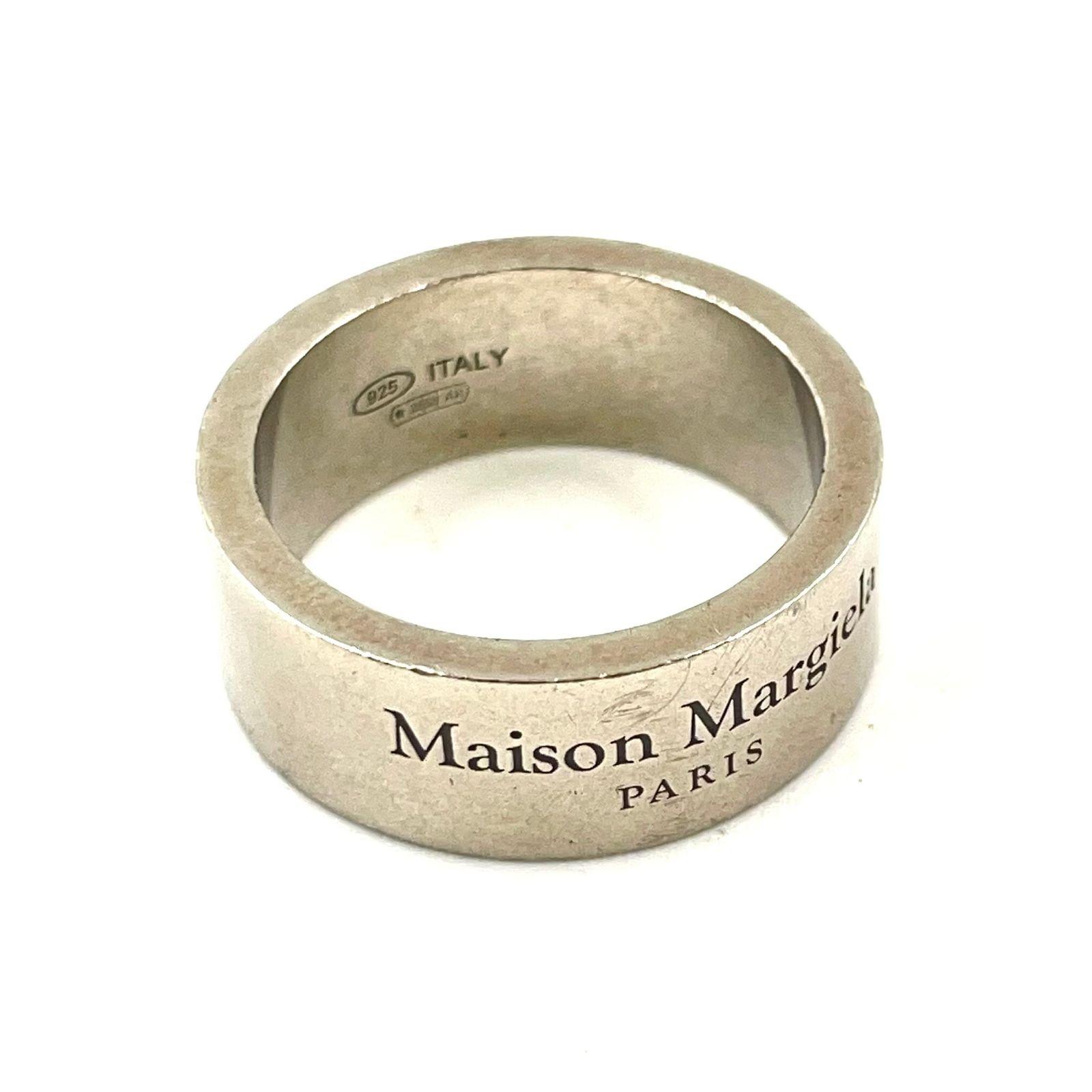 Maison Margiela ワイド SV925 シルバー 指輪 シルバー 2658AR Maison