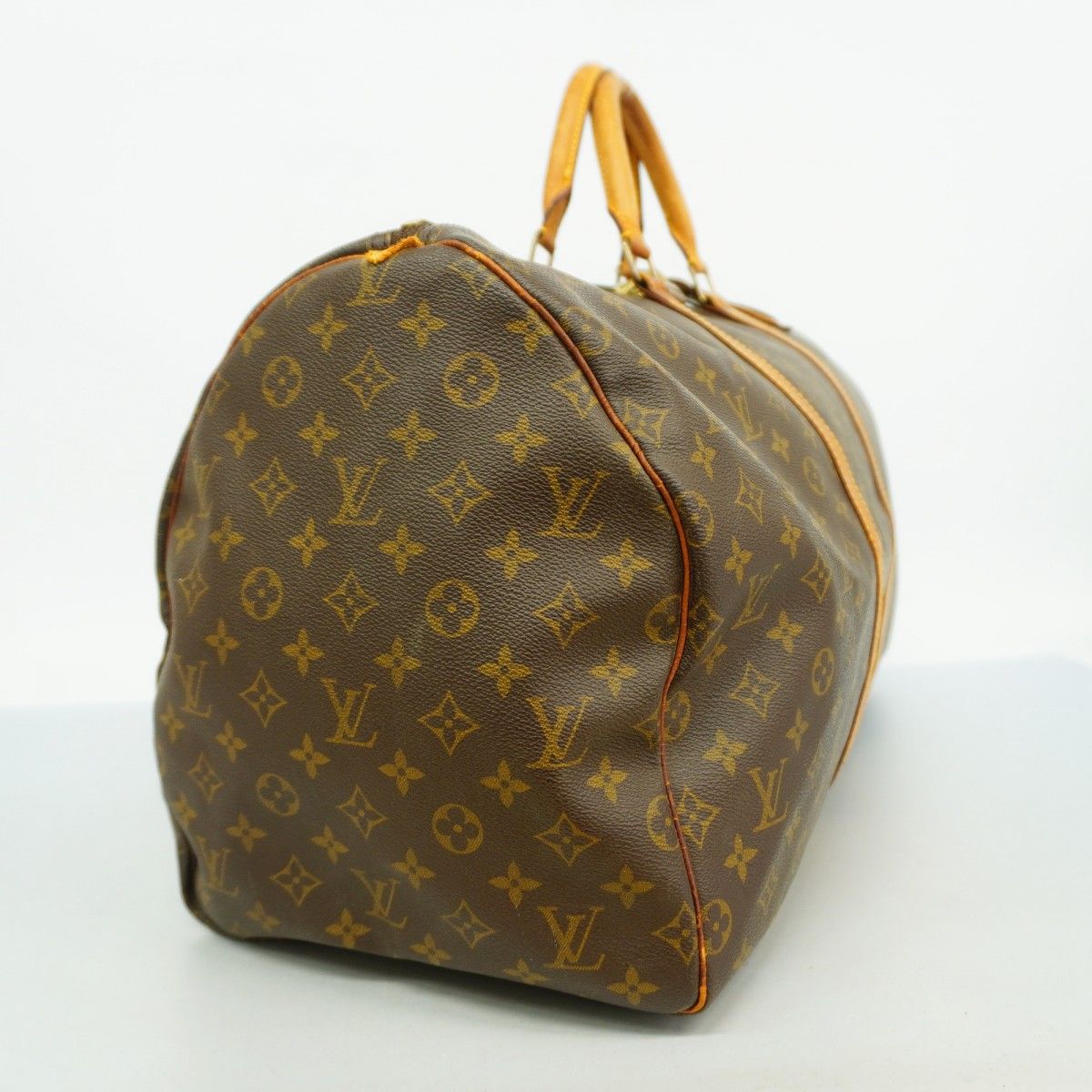 5oc2138 ルイヴィトン ボストンバッグ モノグラム キーポル55 M41424 ブラウン メンズ レディース ユニセックス