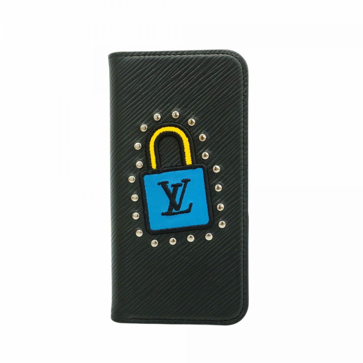 5oc2141 ルイヴィトン スマホケースiPhoneX XS エピ フォリオ M63724 ノワール メンズ レディース ユニセックス