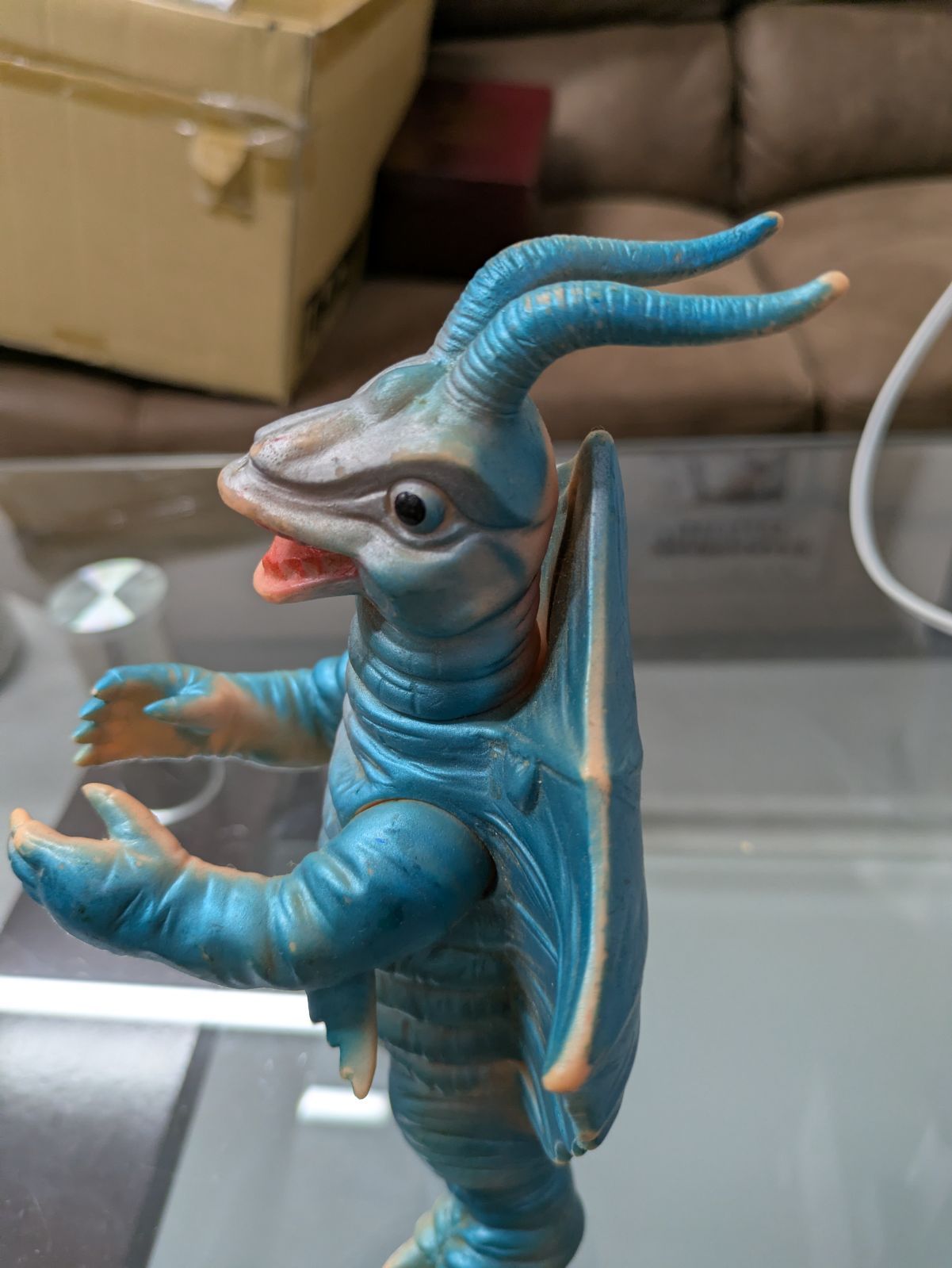 当時物 ソフビ ブルマァク 『キングマイマイ』 円谷プロ 約24cm