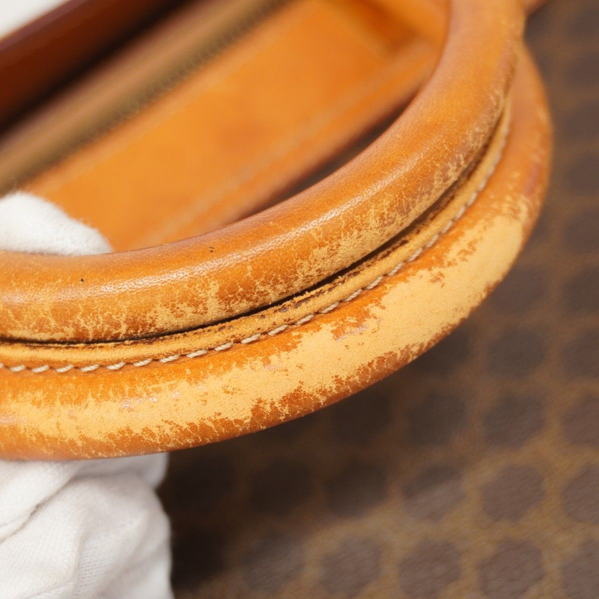 5oc2337 セリーヌ ボストンバッグ マカダム PVC ブラウン ゴールド金具 メンズ レディース ユニセックス WWW_SMP1DAWEKUDUS_SCH_ID