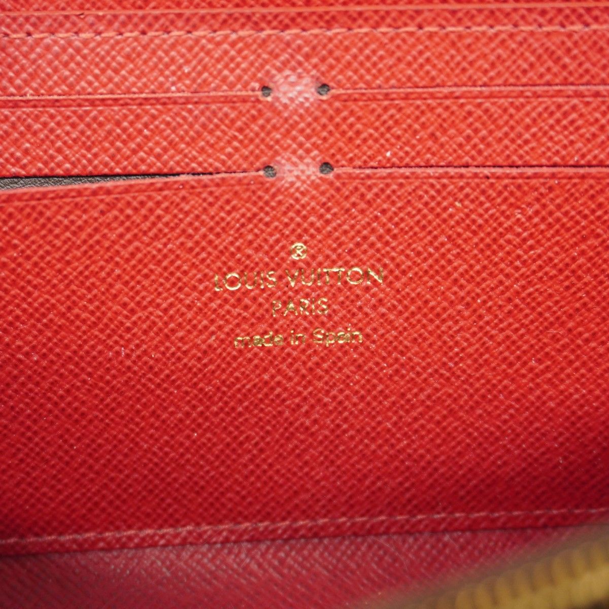 5oc2362】ルイヴィトン 長財布 ダミエ ポルトフォイユクレマンス