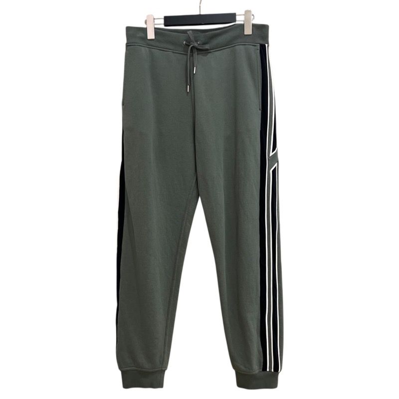 エルメス HERMES ランHサイドラインスウェットパンツ カーキ コットン メンズ その他ボトムス