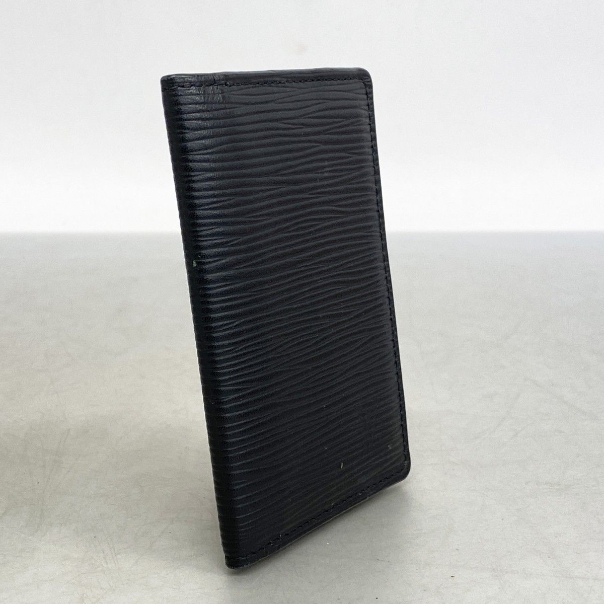 5 oc 2424 ルイヴィトン カードケース エピ オーガナイザードゥポッシュ M 60642 ノワール メンズ レディース ユニセックス