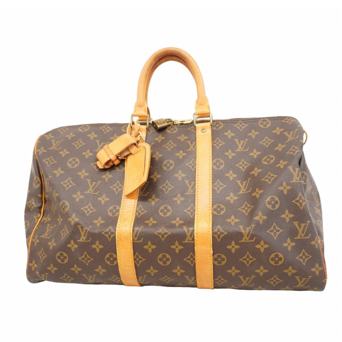 5oc2482 ルイヴィトン ボストンバッグ モノグラム キーポル45 M41428 ブラウン メンズ レディース ユニセックス