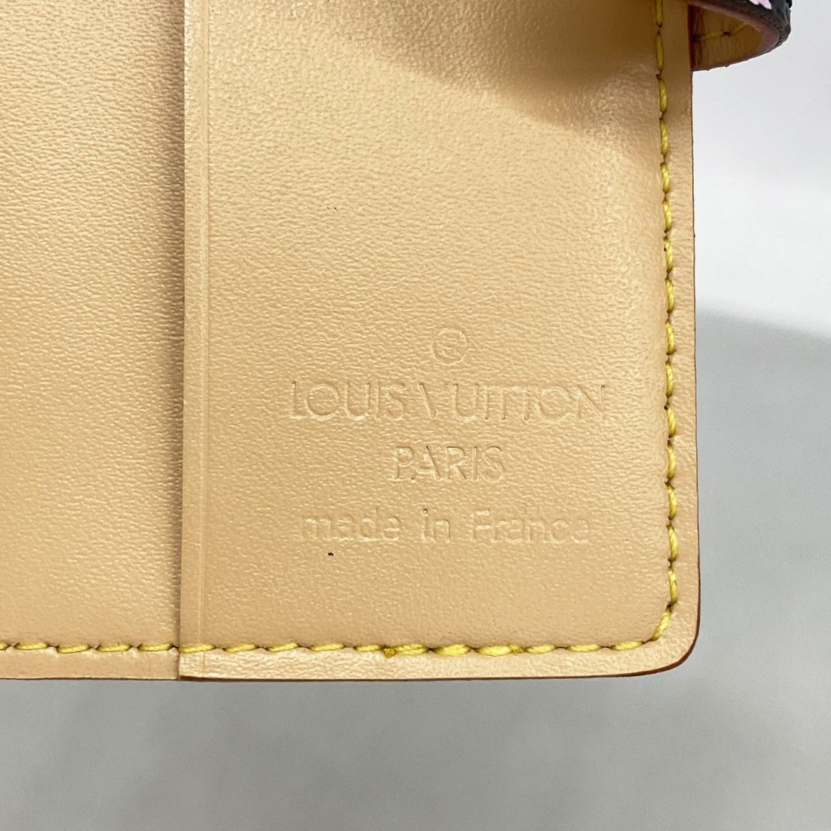 手帳カバー モノグラム