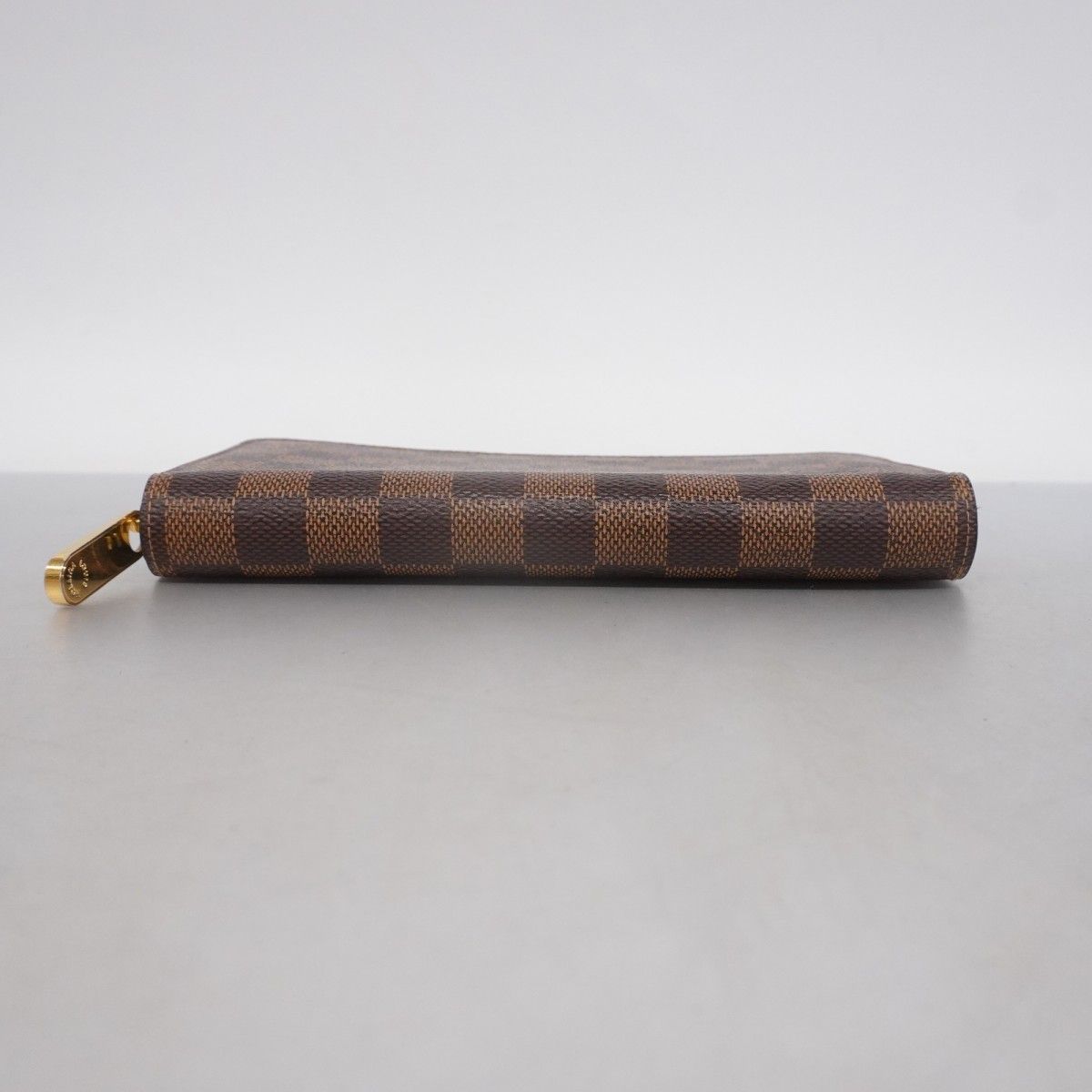5 oc 2595 ルイヴィトン 長財布 ダミエ ジッピーウォレット N 60046 エベヌ ローズバレリーヌ レディース