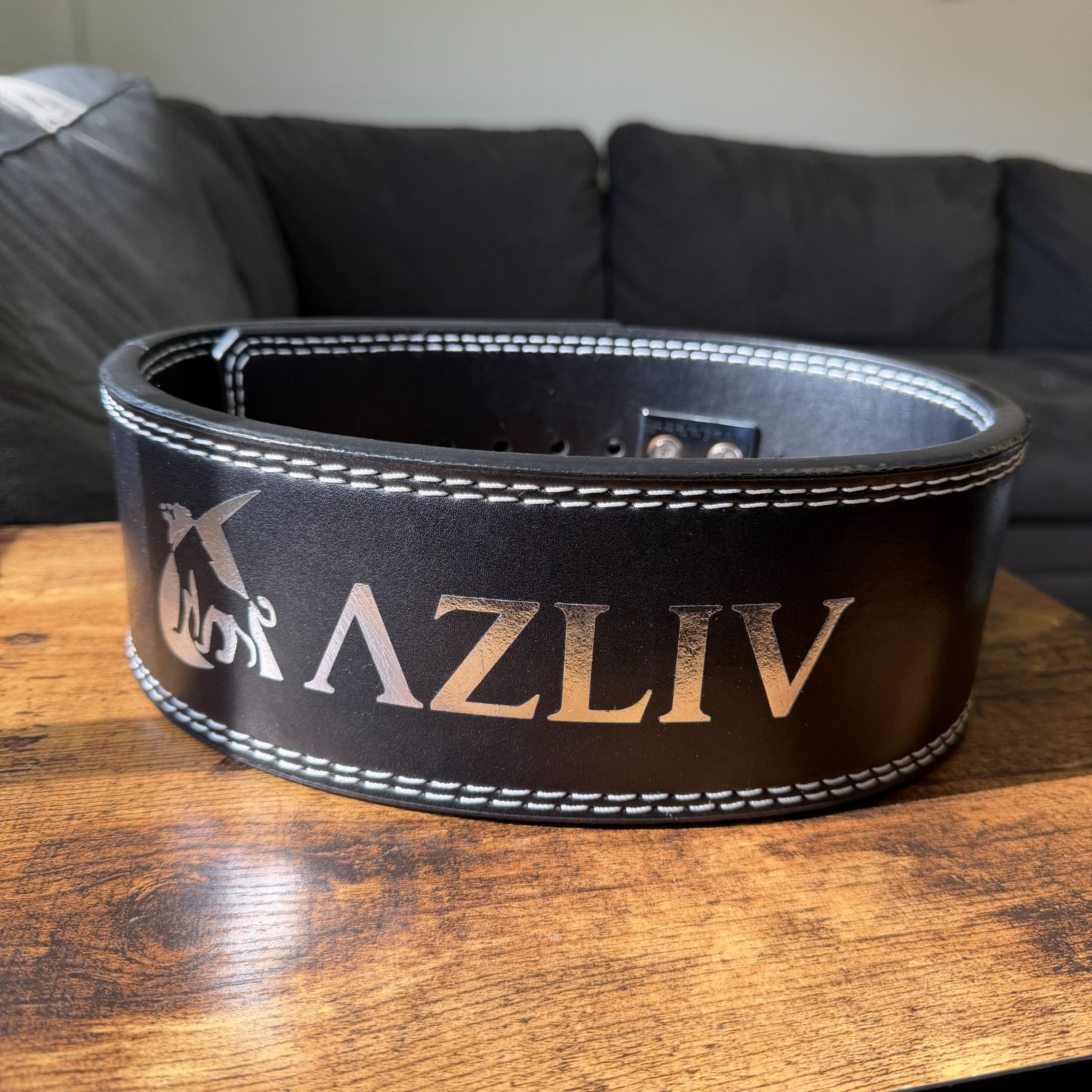 公式アウトレット AZLIV レバーベルト LEX Standard Model レバーアクションベルト トレーニングベルト パワーベルト 黒 ブラック Mサイズ アズリブ パワーベルト 筋トレ ベルト