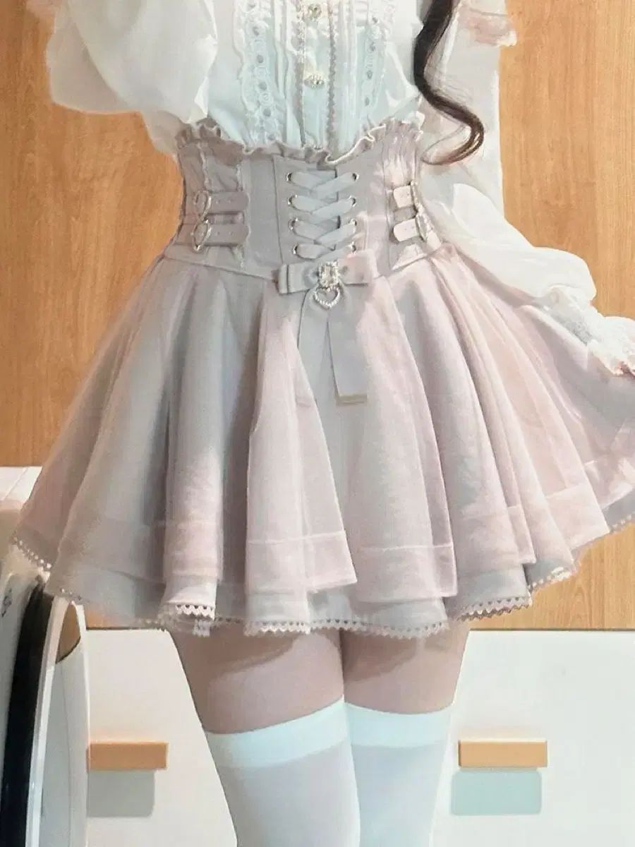  量産型シャイニング リー トップ スカート セット 長袖 七分袖 ミニワンピース