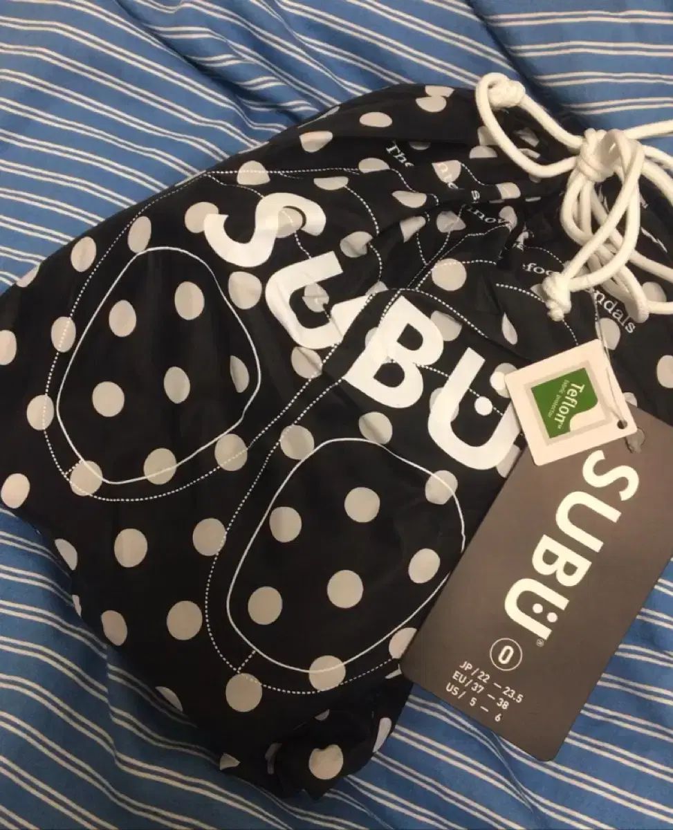 スブ subu ドット ダウン スリッパ