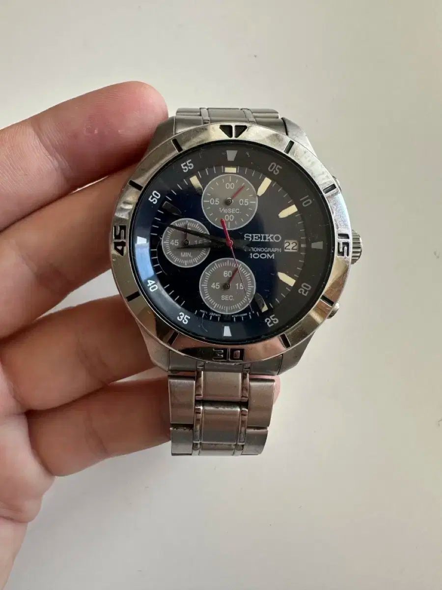 セイコー クオーツ 4T57-00A0 デイリー ウォッチ