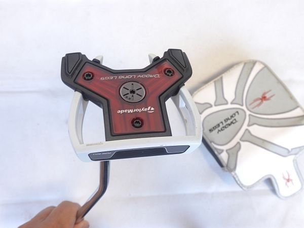 テーラーメイド GHOST ゴースト SPIDER DADDY LONG LEGS Red パター 36 5インチ