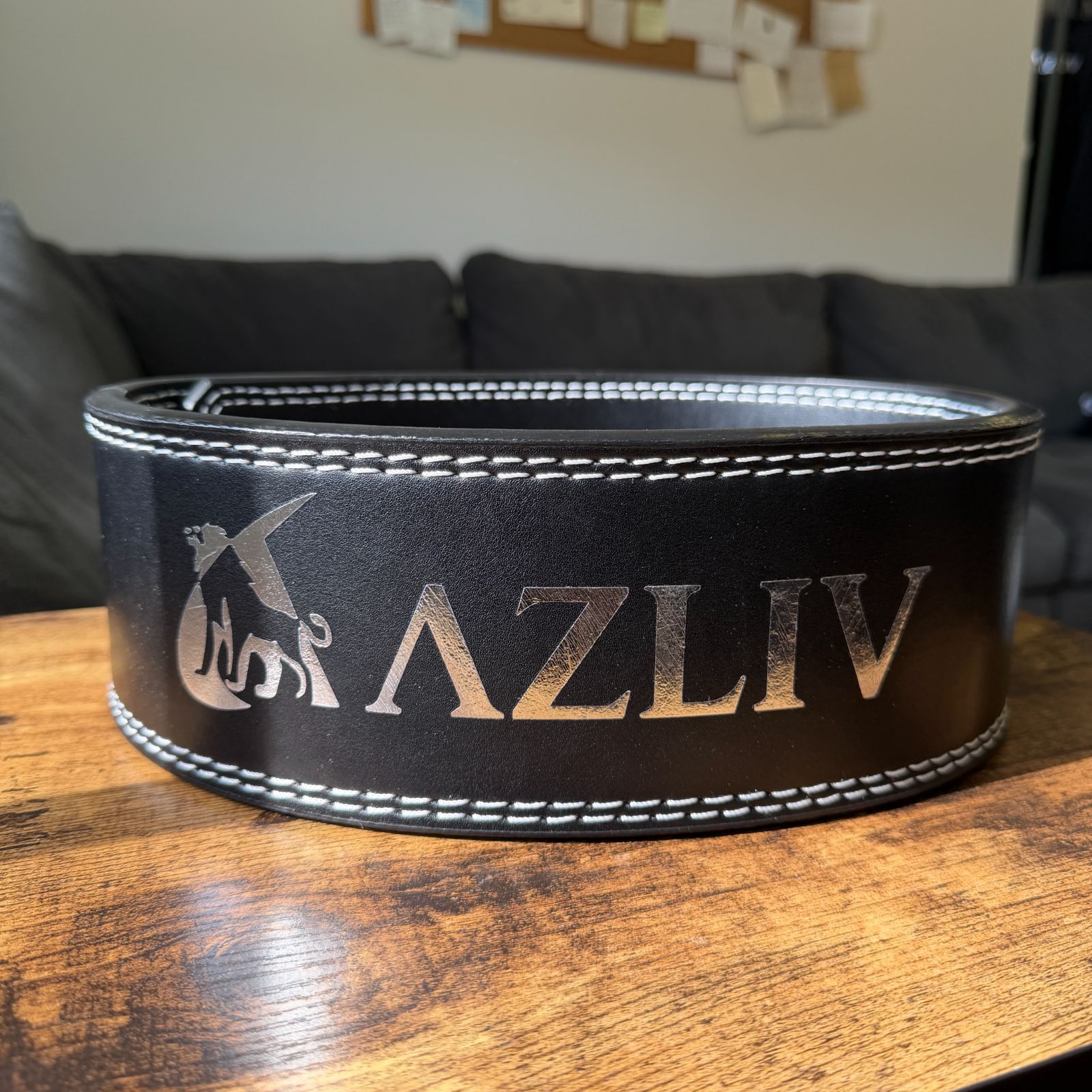 アウトレット AZLIV レバーベルト LEX Standard Model レバーアクションベルト トレーニングベルト パワーベルト 黒 ブラック Sサイズ アズリブ 筋トレ ベルト