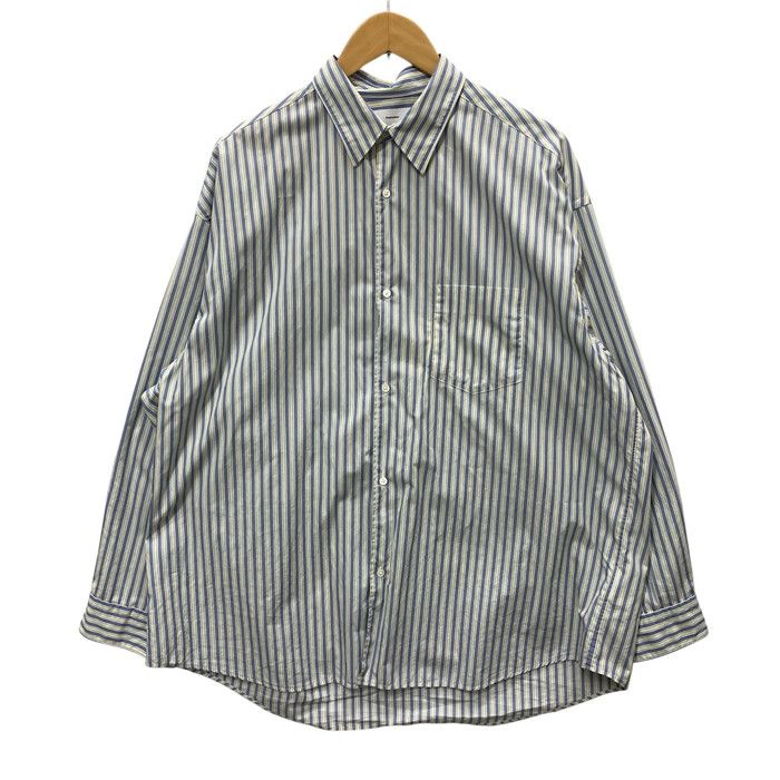品 GRAPHPAPER GM243-500001STB L S OVERSIZED REGULAR COLLAR SHIRT 長袖シャツ ブランド 古着 140-251116-gm-22-fuz