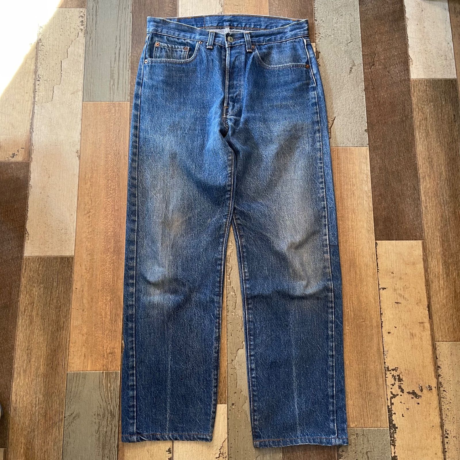 80s Lucky Star社製 Levi s 1501-0117 ストレートデニム