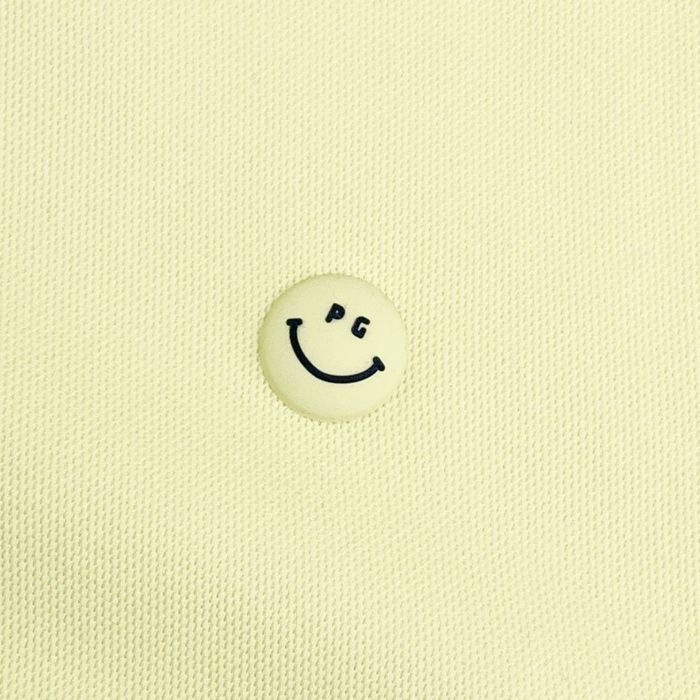  サイズ 1 PEARLY GATES パーリーゲイツ モデル 半袖ポロシャツ ニコちゃん イエロー系 ゴルフウェア レディース ストスト シャツ レディースウェア