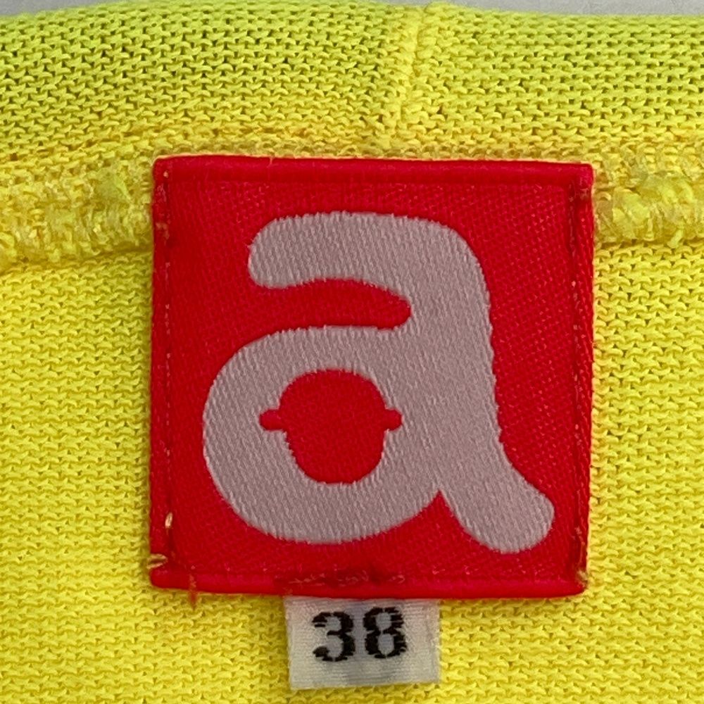 サイズ：38 ARCHIVIO アルチビオ 長袖 ニットプルオーバー イエロー系