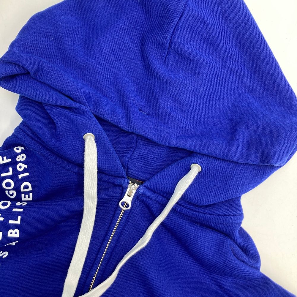  サイズ 1 PEARLY GATES パーリーゲイツ ジップパーカー ブルー系 ゴルフウェア レディース ストスト セーター トレーナー レディースウェア
